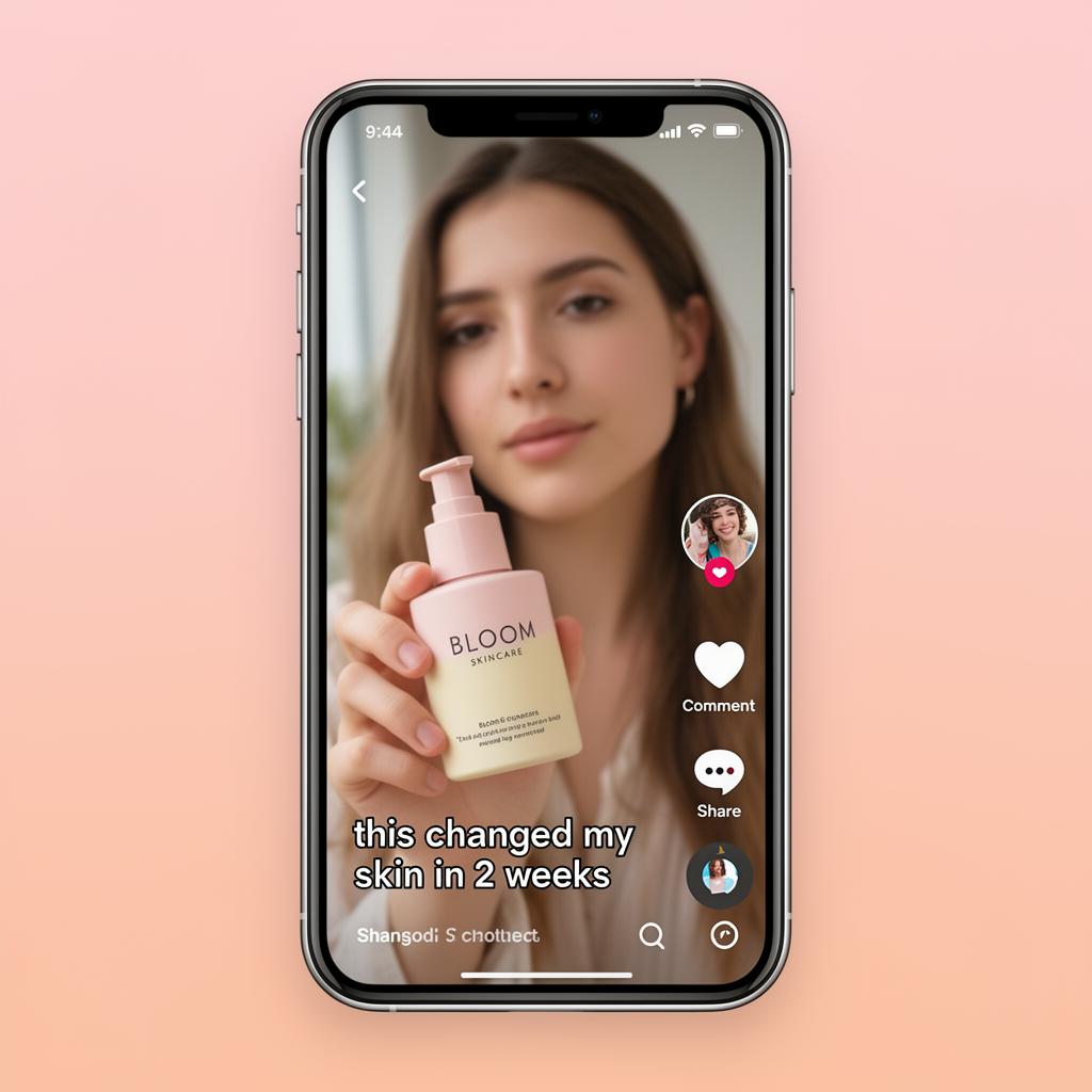 Bloom Skincare — 24 scripted videos / 6 creators