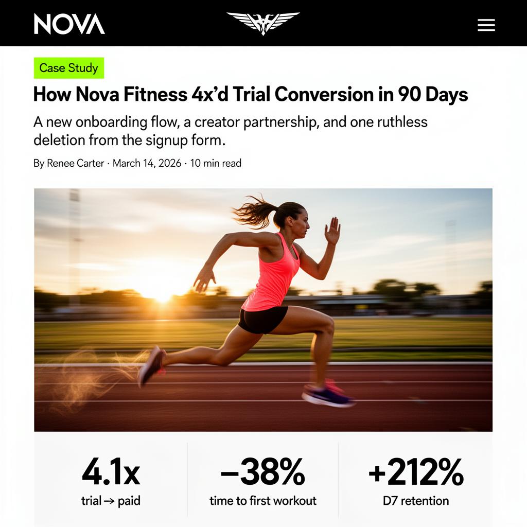 Nova — Case study (Fitness)