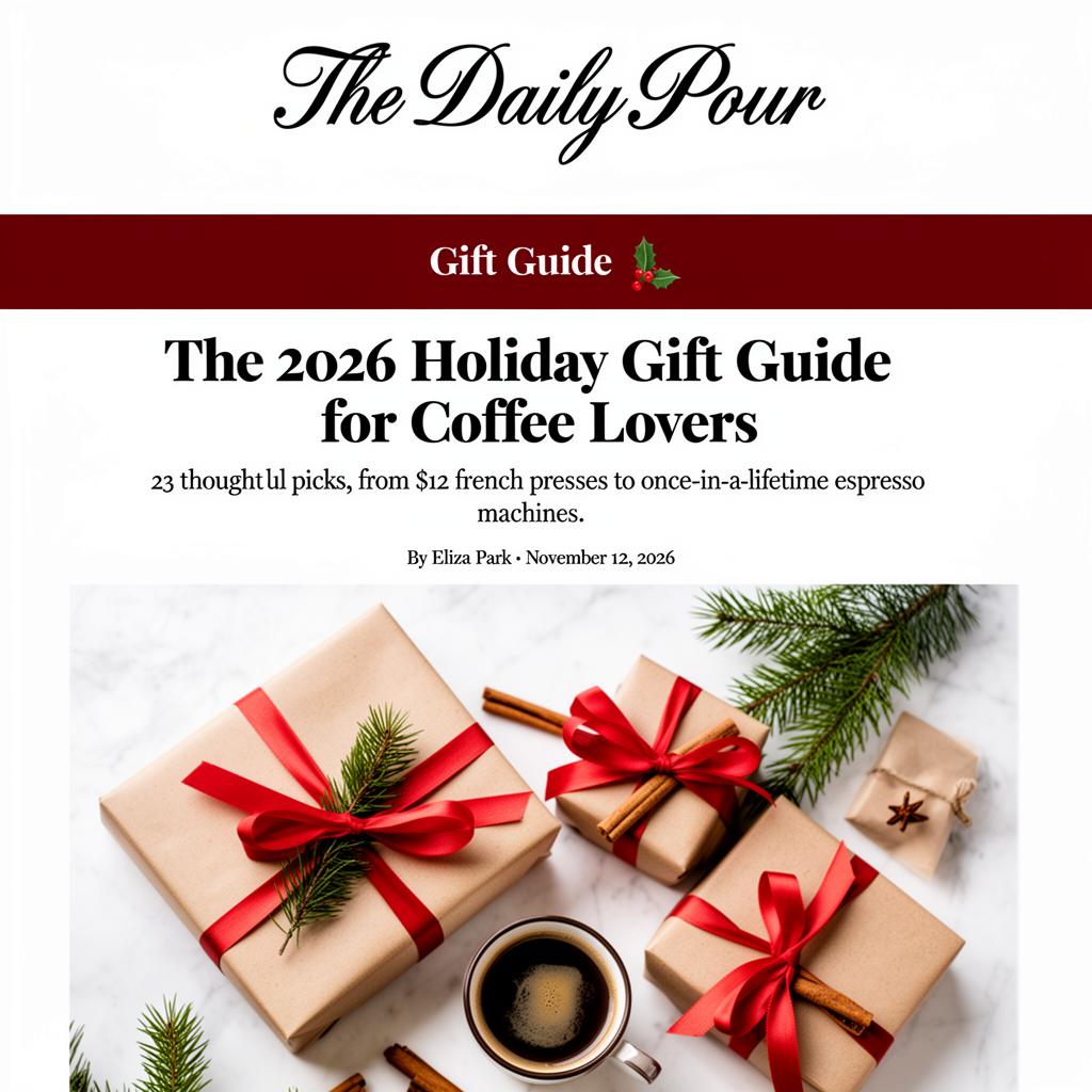 The Daily Pour — Holiday guide (Lifestyle)