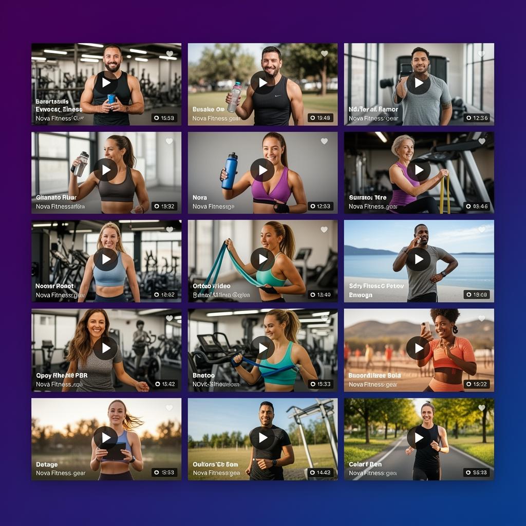 Nova Fitness — 47 creators / 218 deliverables