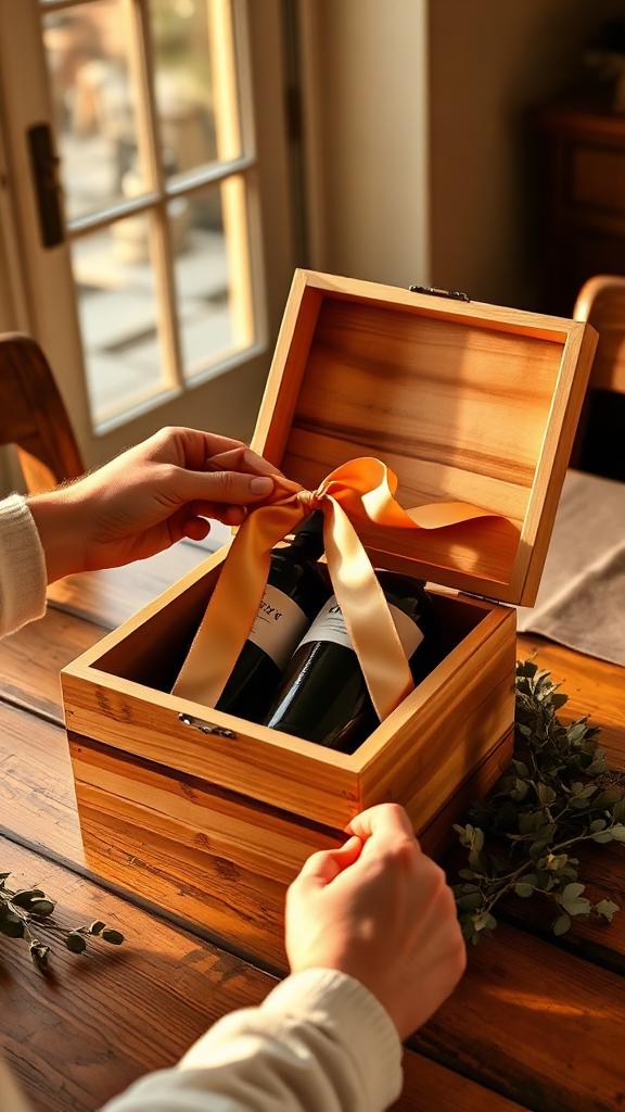 Holiday gift box reveal